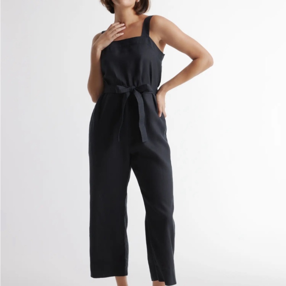 NWT Quince linen jumps, size XS